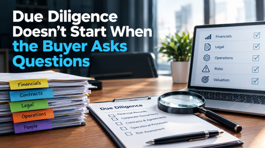 Due Diligence Doesn’t Start When the Buyer Asks Questions
